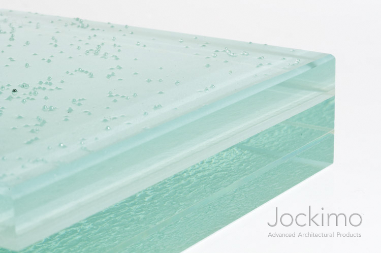 GlassGrit Ultimate Privacy Frost Antislip Glass Flooring from Jockimo