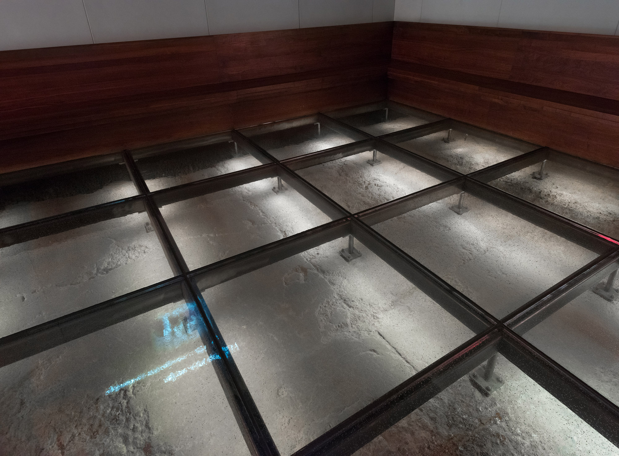 Glass Flooring 9/11 Museum