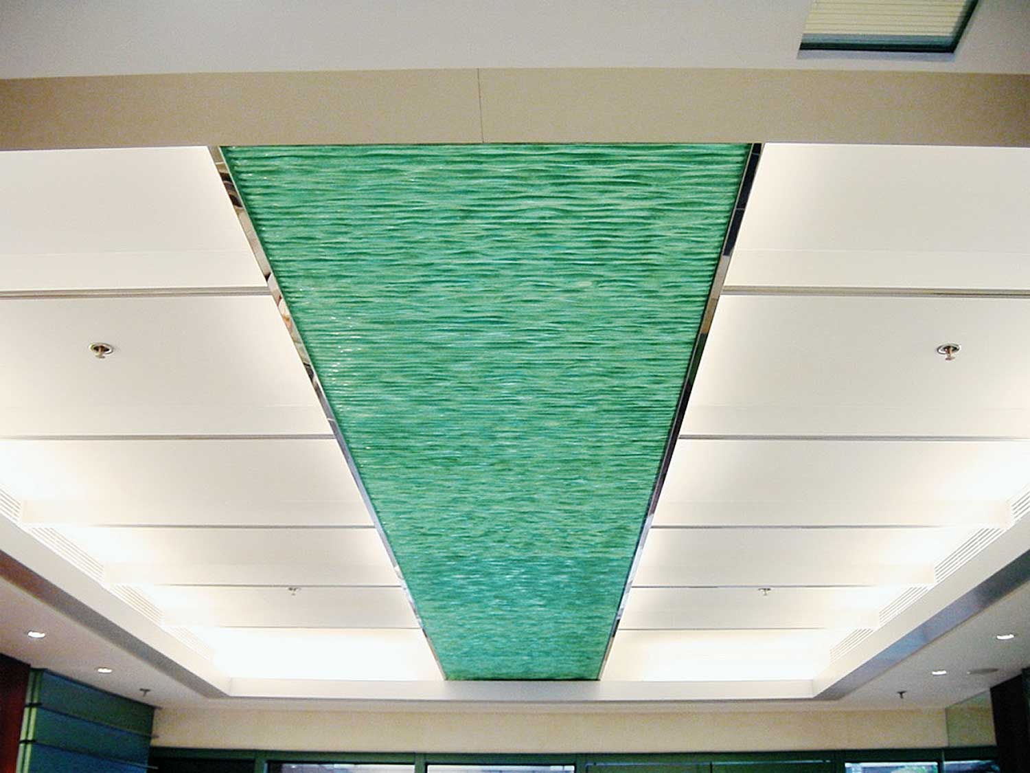 GlassStax ceiling