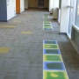  liquidfloortiles hallway school