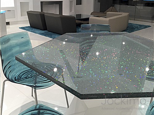 hologramglass tabletop
