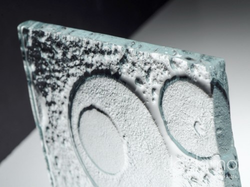 bubbleino texture cast glass perspective