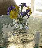 cast glass table top